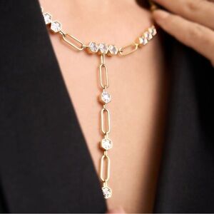 Bonheur Jewelry Anaé Large Paperclip Chain Necklace